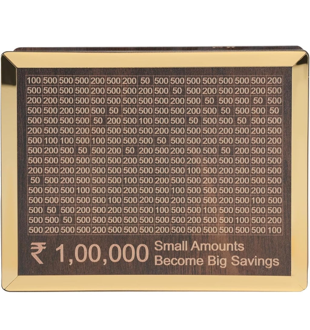 Savings Challenge Piggy Bank