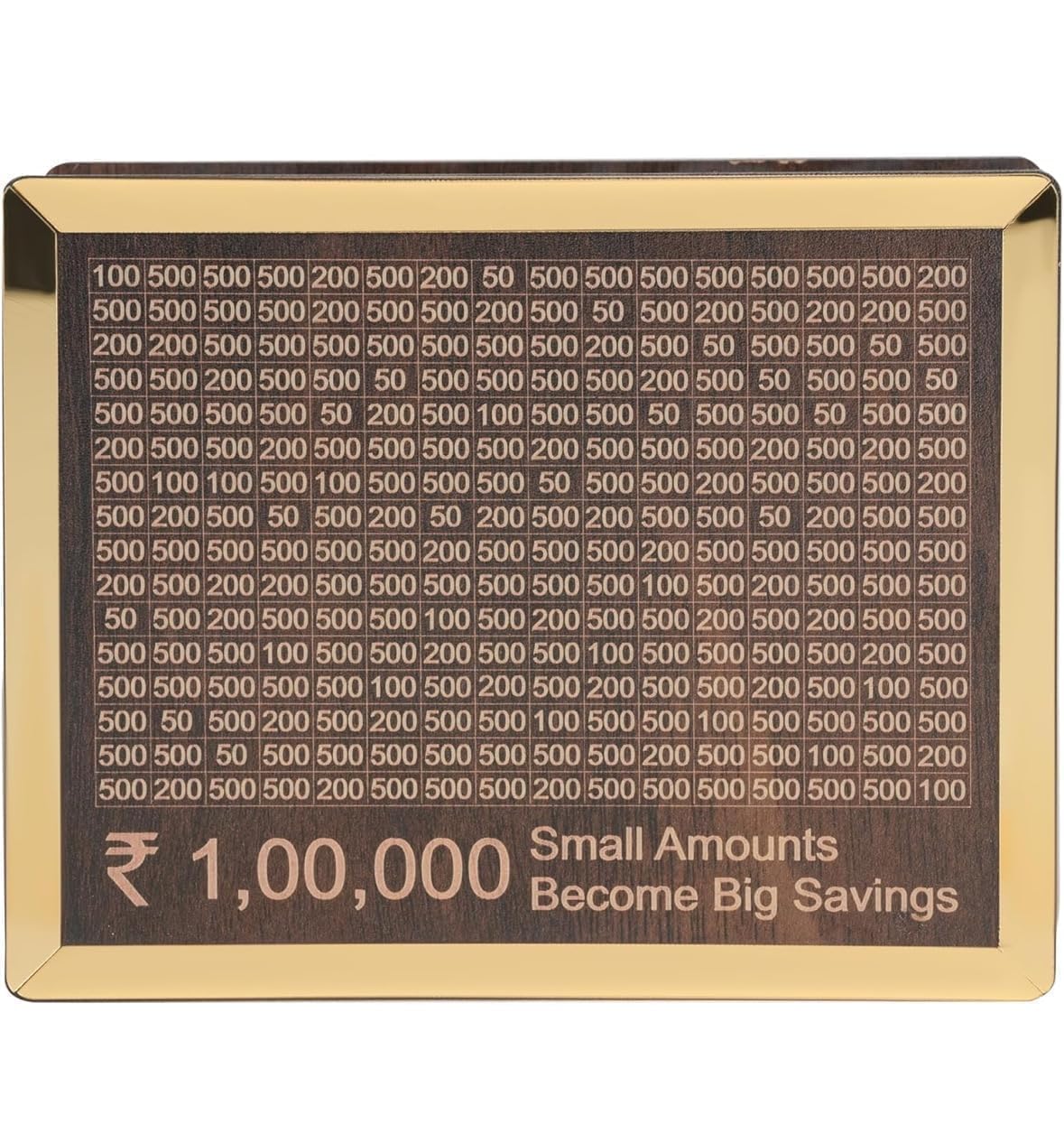 Savings Challenge Piggy Bank