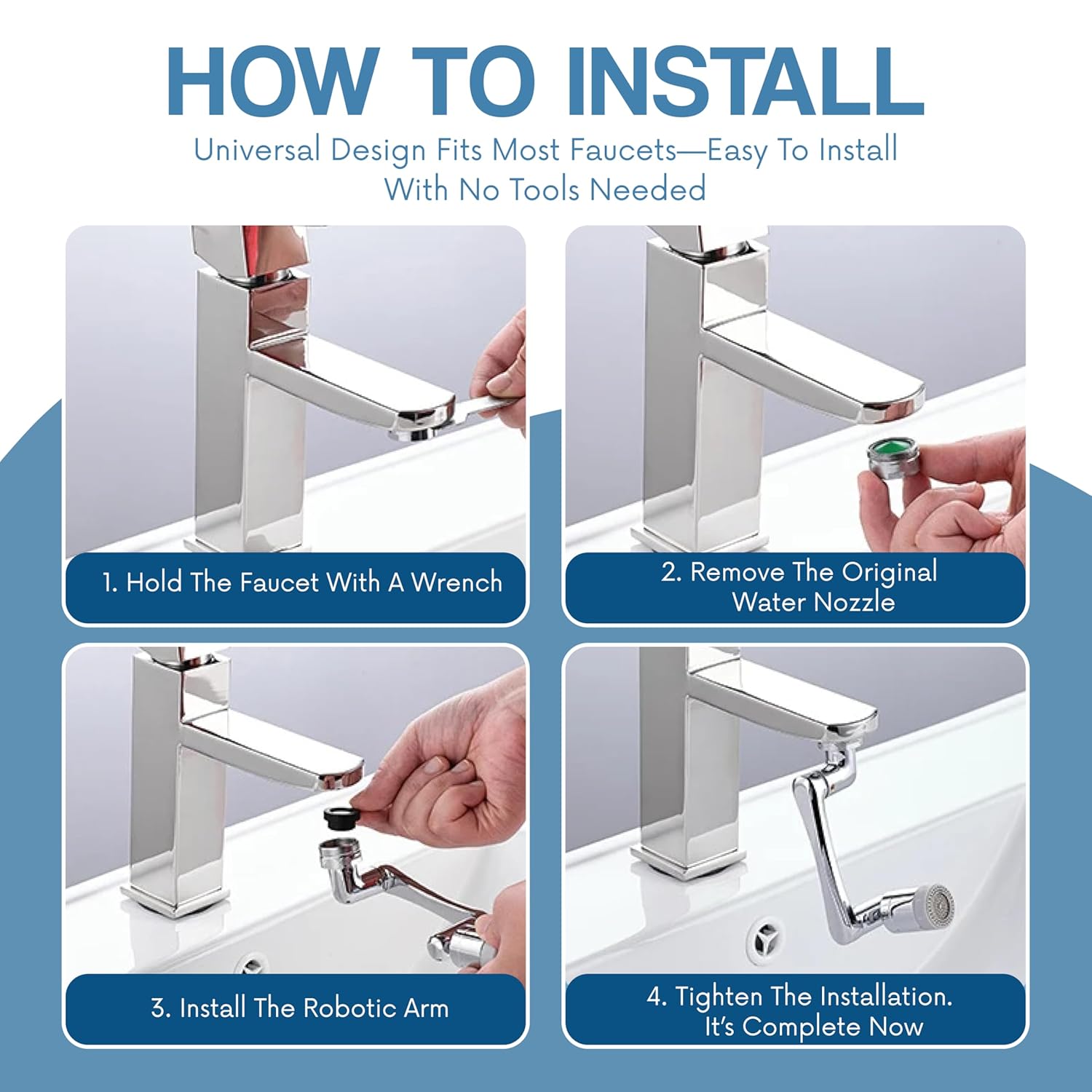 1080 Swivel Faucet Extender