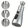 360° Rotation 3 Modes Kitchen Sink Faucet Extension