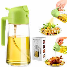 2 in 1 Oil Sprayer and Oil Dispenser Bottle 500ml
